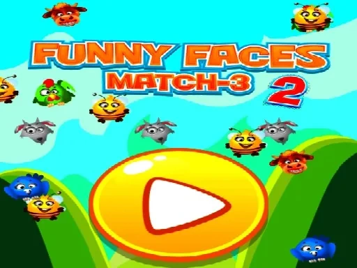 Funny Faces Match-3 2