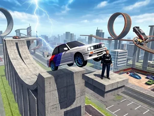 Cop Ramp Sandbox