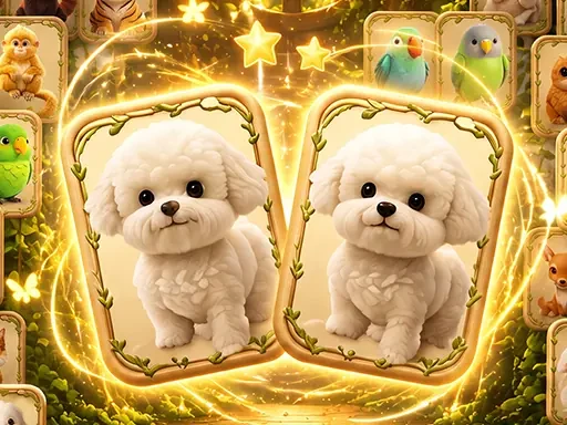 Animal Pair Card Match