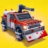 Zombie Derby: Blocky Roads