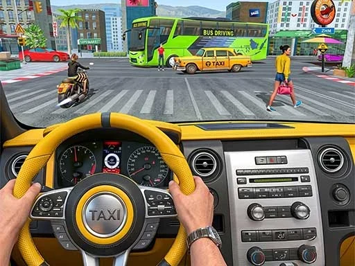 Taxi Parking Driving